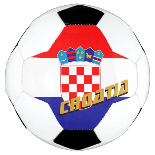 Croatia patriotic Football  Croatian Flag Soccer Ball