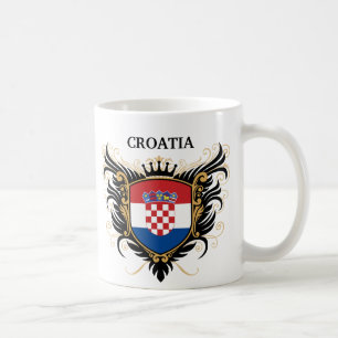 Croatia [personalize] coffee mug