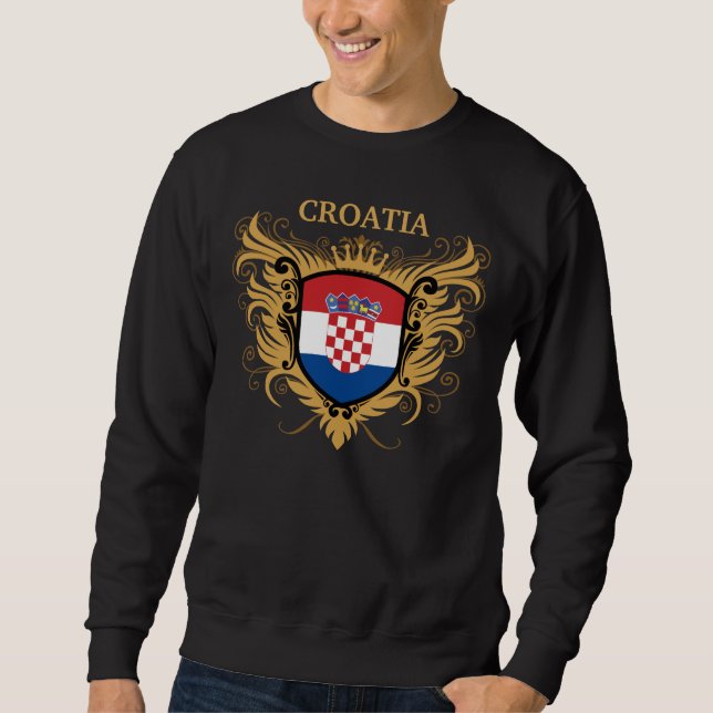 Croatia [personalize] sweatshirt (Front)