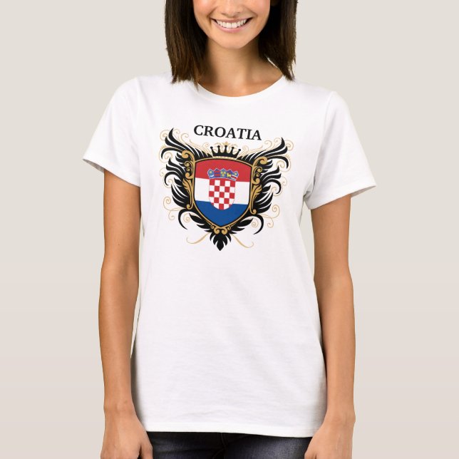 Croatia [personalize] T-Shirt (Front)