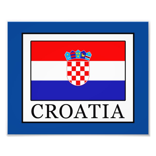 Croatia Photo Print (Front)