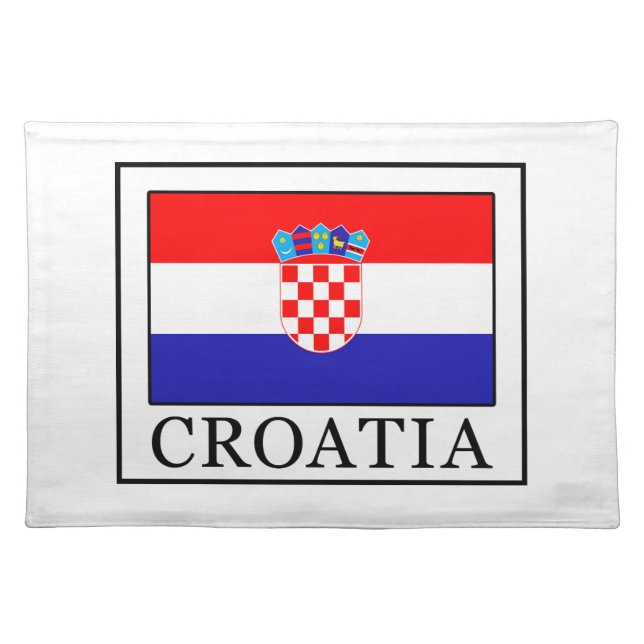 Croatia Placemat (Front)