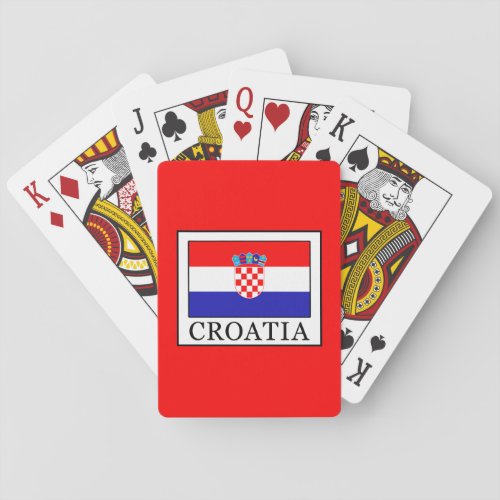 Croatia Playing Cards