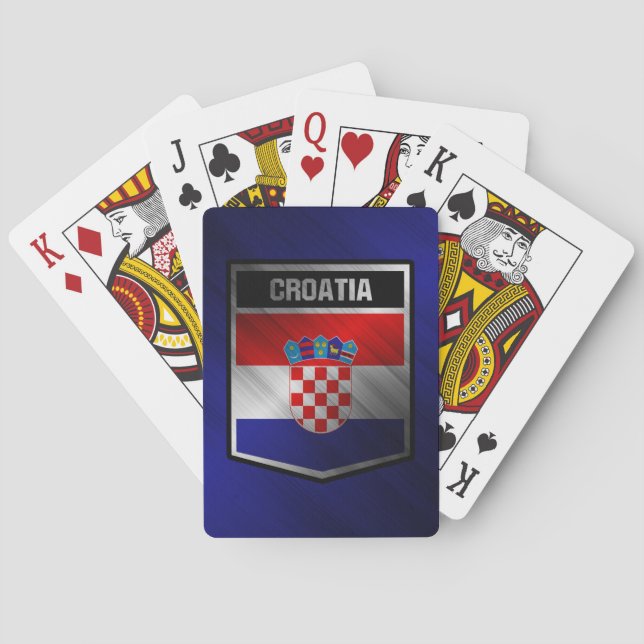 Croatia Poker Cards (Back)