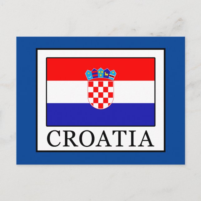 Croatia Postcard (Front)