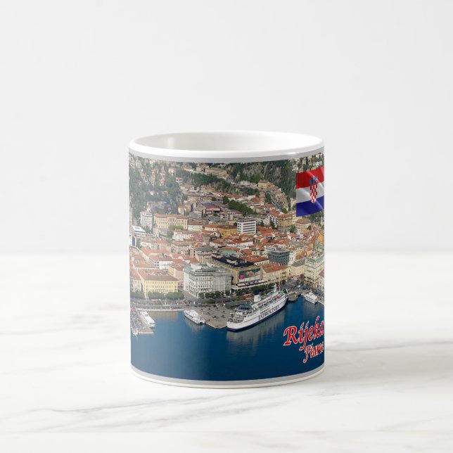 Croatia - Rijeka - Coffee Mug (Center)
