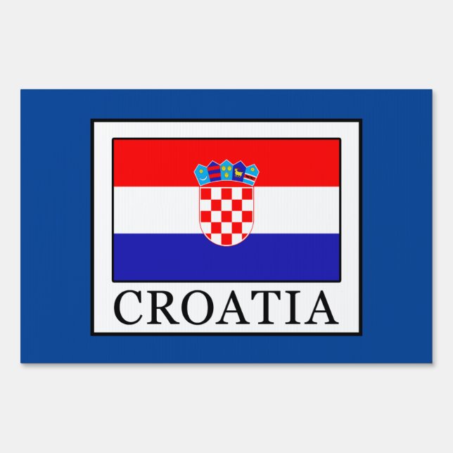 Croatia Sign (Front)