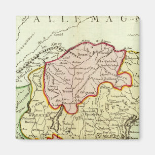 Croatia, Slovenia, Italy Magnet