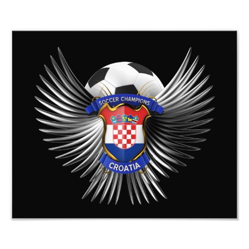 Croatia Soccer Champions Photo Print