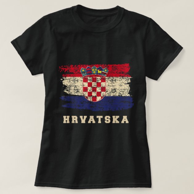 croatia football jersey black