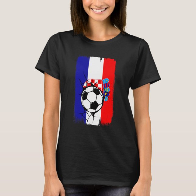 Croatia Soccer T-Shirt (Front)