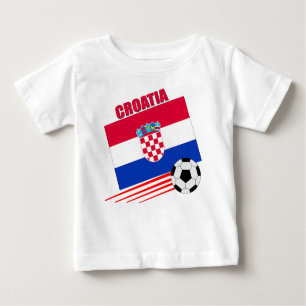 Croatia Soccer Team Baby T-Shirt