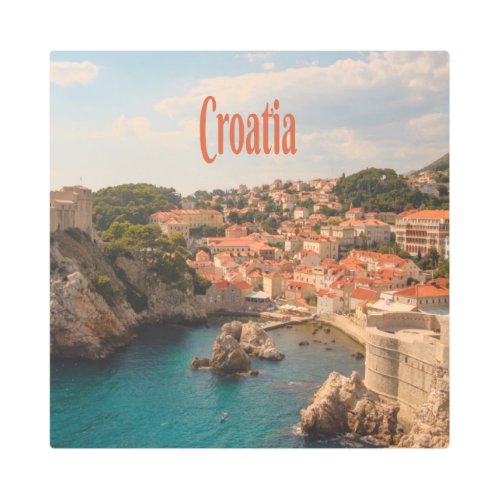 Croatia Southeast Europe Zagreb Metal Print