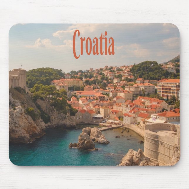 Croatia Southeast Europe Zagreb Mouse Pad (Front)