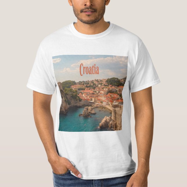Croatia Southeast Europe Zagreb T-Shirt (Front)