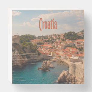 Croatia Southeast Europe Zagreb Wooden Box Sign