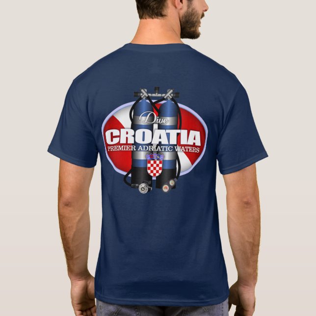 Croatia (ST) T-Shirt (Back)