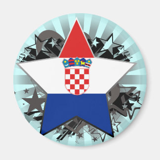 Croatia Star Magnet