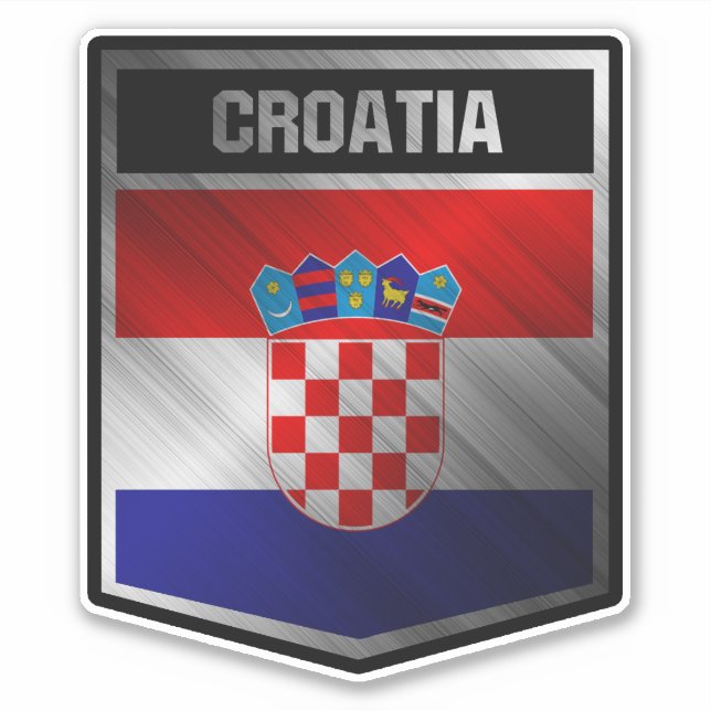 Croatia Sticker (Front)