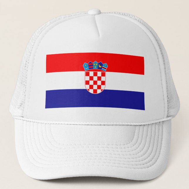 CROATIA TRUCKER HAT (Front)