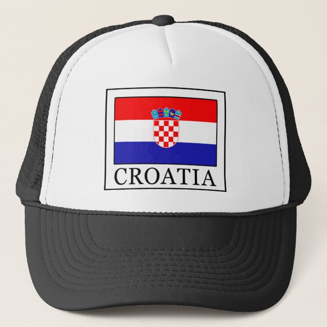 Croatia Trucker Hat (Front)