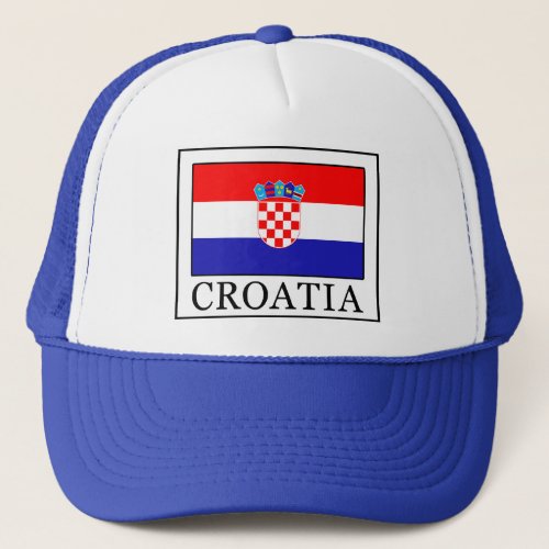 Croatia Trucker Hat