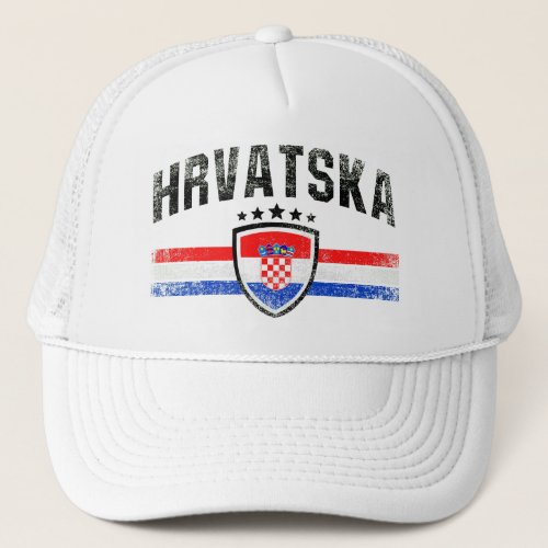 Croatia Trucker Hat