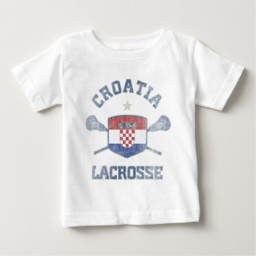 Croatia_Vintage Baby T_Shirt