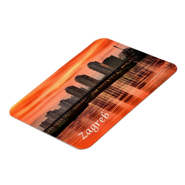 Croatia - Zagreb - Magnet (Left Side)