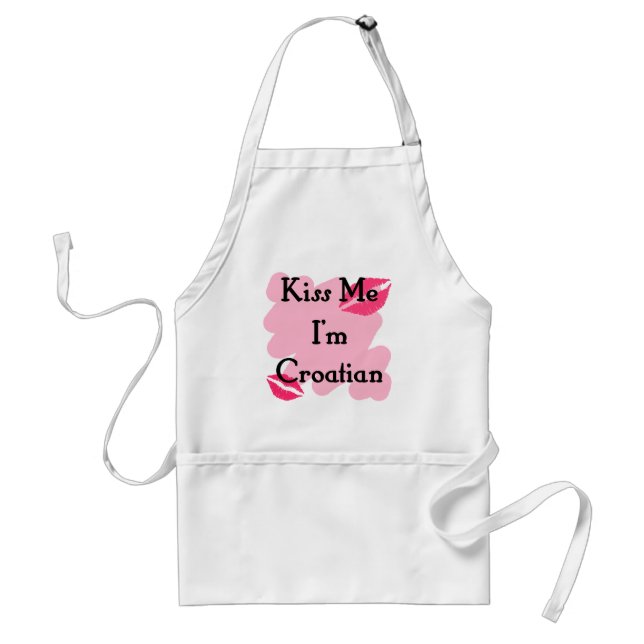 Croatian Adult Apron (Front)