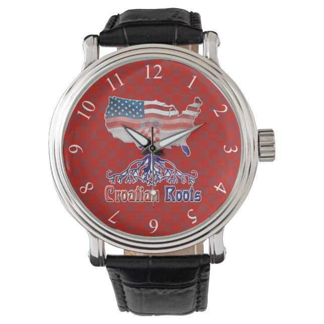 Croatian American Roots Watch (Front)