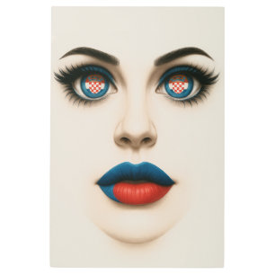 Croatian Beauty – Pop Art Portrait