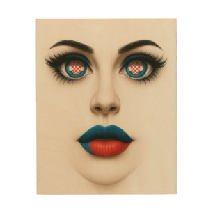 Croatian Beauty – Pop Art Portrait