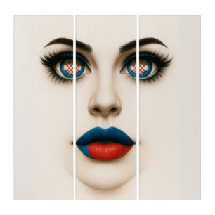 Croatian Beauty – Pop Art Portrait