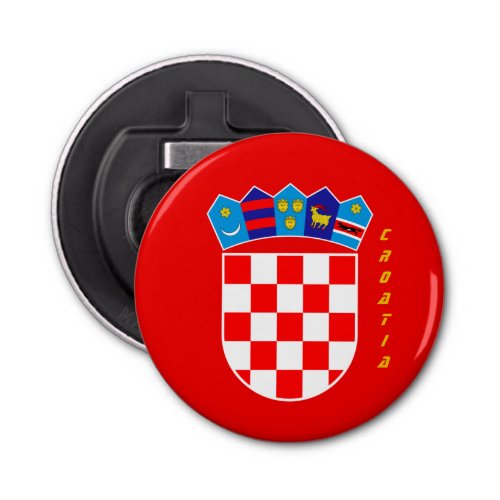 Croatian Coat of Arms Croatia Party Bottle Opener