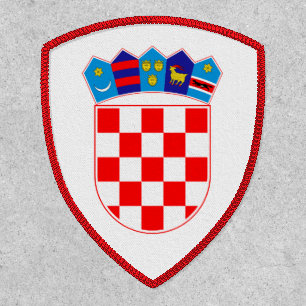 Croatian Coat of Arms, Croatia Patch