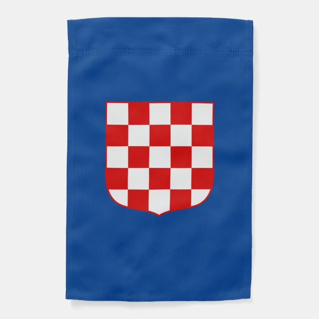Croatian coat of arms pattern on flag (Front)