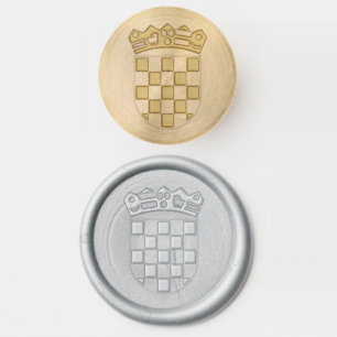 Croatian Coat of Arms v2 Wax Seal Stamp