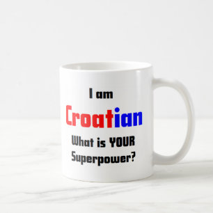 croatian coffee mug