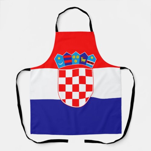 Croatian Flag Apron