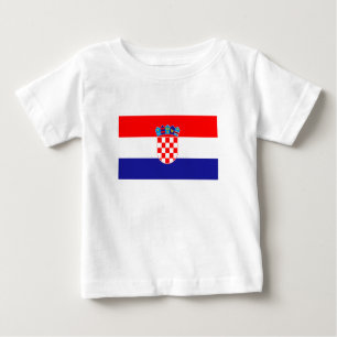 Croatian Flag Baby T-Shirt