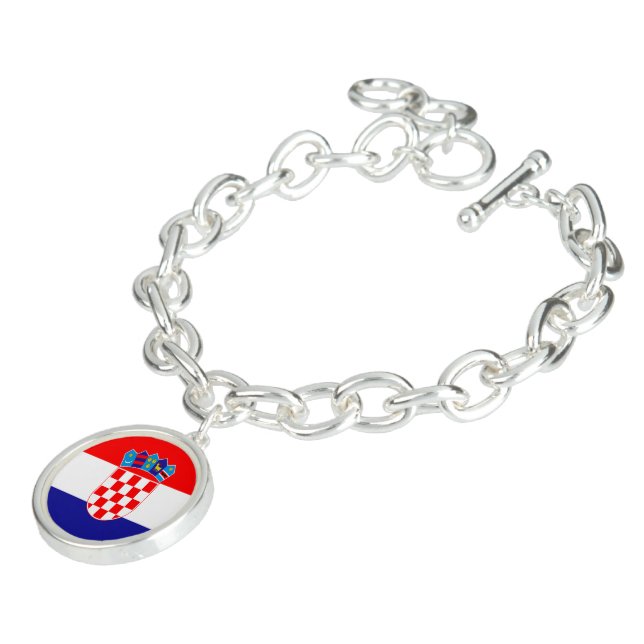 Croatian flag bracelet (Side)