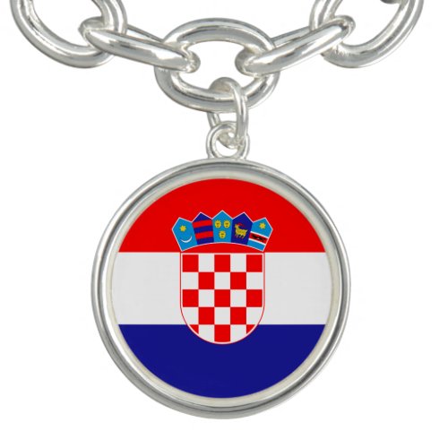 Croatian Flag Bracelet