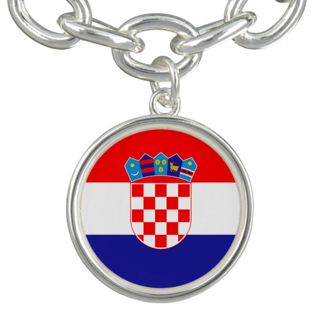 Croatian Flag Bracelet (Design)