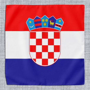 Croatian Flag & Croatia fashion bandana /sport fan