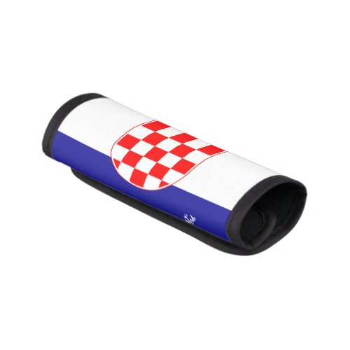 Croatian Flag  Croatia fashion sport luggage Luggage Handle Wrap