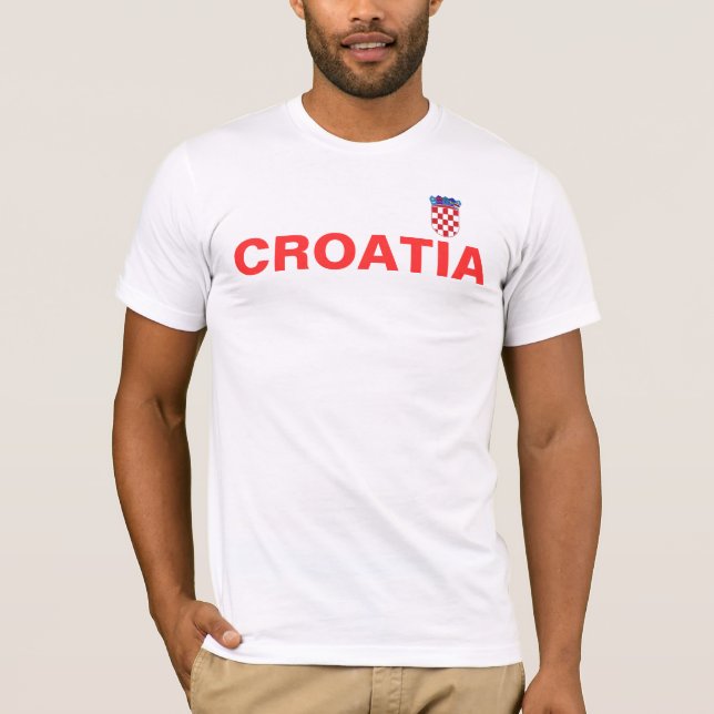croatian_flag, CROATIA T-Shirt (Front)