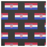 Croatian Flag Fabric