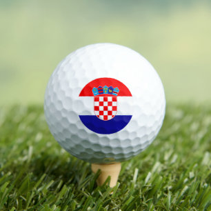 Croatian Flag, Flag of Croatia Golf Balls