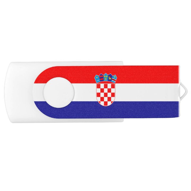 Croatian Flag Flash Drive (Front)